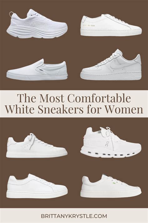 most comfortable white sneakers.